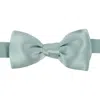 Le Colonel Men's Green / Grey / Blue Mint Silk Bow Tie In Multi