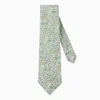 Le Colonel Men's Green Lime Katie & Millie Liberty Tie