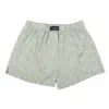 Le Colonel Men's Green Lime Liberty Katie & Millie Boxer Shorts In Green