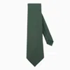 Le Colonel Men's Green Milano Silk Classic Tie