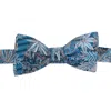 Le Colonel Men's Liberty Blue Havana Bow Tie In Blue