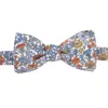 Le Colonel Men's Liberty Blue May Fields Bow Tie In Blue