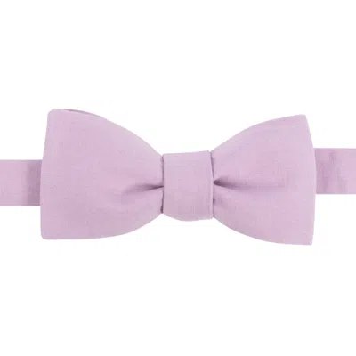 Le Colonel Men's Pink Heather Bow Tie