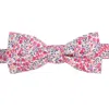 Le Colonel Men's Pink Liberty Wiltshire Redcurrant Bow Tie In Pink