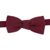 Le Colonel Men's Red Cabernet Italian Wool Bow Tie