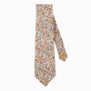 Le Colonel Men's Yellow / Orange Safran Liberty Ava Tie