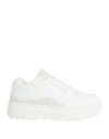 Le Coq Sportif Lcs T2000 W Woman Sneakers White Size 7 Leather, Textile Fibers In White