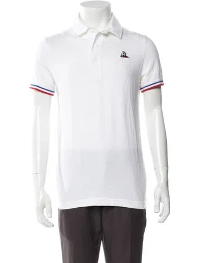 Pre-owned Le Coq Sportif Short Sleeve Shirt In White