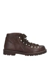 Le Cortina By Andrea Ventura Man Ankle Boots Dark Brown Size 8 Leather