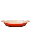 Le Creuset 1-quart Heritage Oval Au Gratin Dish In Cerise