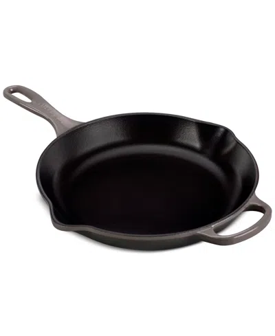 Le Creuset 10.25" Enameled Cast Iron Skillet With Helper Handle In Black