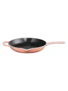 Le Creuset 10.25" Signature Cast Iron Skillet In Orange