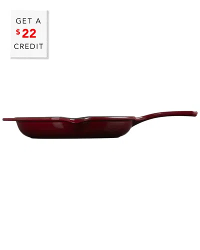 LE CREUSET LE CREUSET 10.25 SIGNATURE IRON HANDLE SKILLET WITH $22 CREDIT