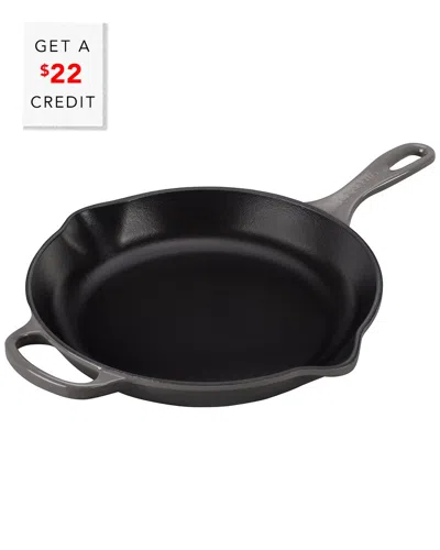 LE CREUSET LE CREUSET 10.25IN SIGNATURE IRON HANDLE SKILLET WITH $22 CREDIT