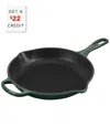 Le Creuset 10.25in Signature Iron Handle Skillet With $22 Credit
