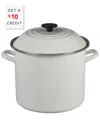 Le Creuset 10 Quart Enamel On Steel Stock Pot With Lid
