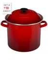 Le Creuset 10 Quart Enamel On Steel Stock Pot With Lid