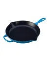 Le Creuset 11.75" Signature Iron Handle Skillet In Marseille