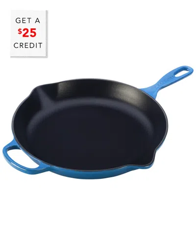 LE CREUSET LE CREUSET 11.75IN SIGNATURE IRON HANDLE SKILLET WITH $25 CREDIT