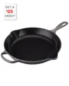Le Creuset 10.25" Enameled Cast Iron Skillet With Helper Handle
