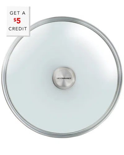 Le Creuset 12in Glass Lid With $5 Credit In Transparent