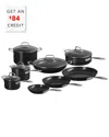 Le Creuset 13pc Cookware Set With $84 Credit In Black