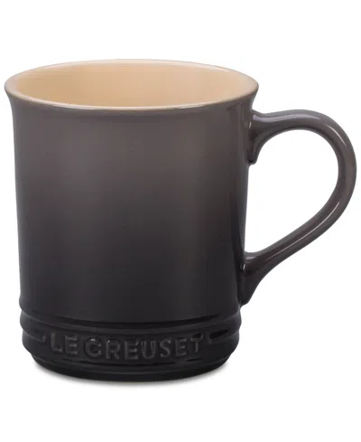 Le Creuset 14 Ounce Enameled Signature Stoneware Coffee Mug In Oyster