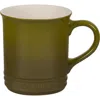 Le Creuset 14-ounce Stoneware Tea Mug In Olive