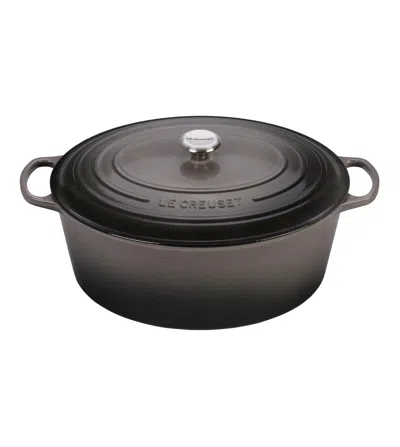 Le Creuset 15.5 Quart Enameled Cast Iron Oval Dutch Oven In Oyster