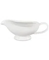 Le Creuset 16 Oz. Enameled Stoneware Heritage Gravy Boat In White