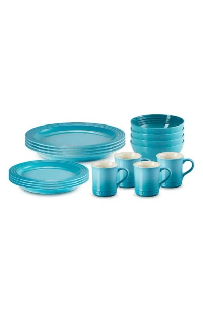 Le Creuset 16-piece Dinnerware Set In Blue
