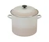 Le Creuset 16 Quart Enamel On Steel Stockpot With Lid In Meringue