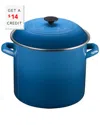 Le Creuset 16 Quart Enamel On Steel Stockpot With Lid