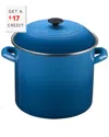 Le Creuset 16 Quart Enamel On Steel Stockpot With Lid
