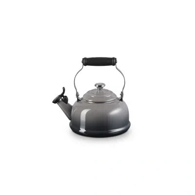Le Creuset 1.7 Qt. Enamel On Steel Whistling Tea Kettle In Oyster