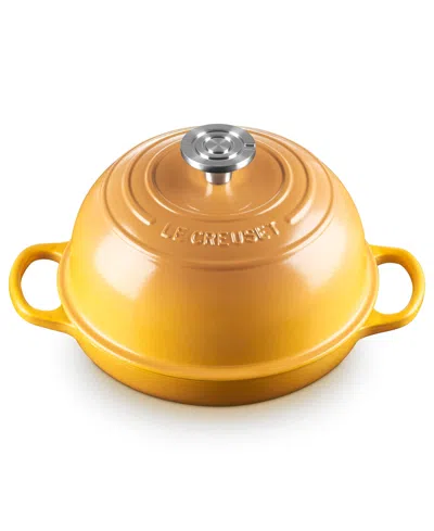 Le Creuset 1.75 Qt Enameled Cast Iron Bread Oven With Lid In Yellow