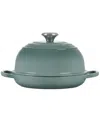 Le Creuset 1.75 Qt Enameled Cast Iron Bread Oven With Lid In Sea Salt
