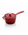 Le Creuset Signature 1.75-quart Enameled Cast Iron Saucepan In Cerise