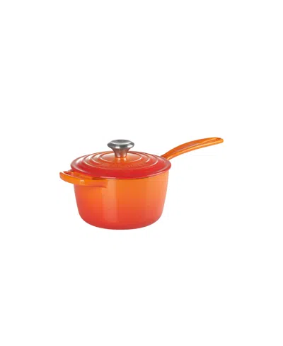Le Creuset 1.75-qt. Enameled Cast Iron Signature Saucepan In Flame