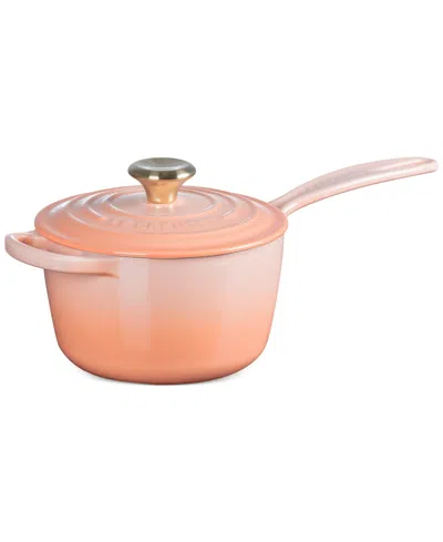 Le Creuset 1.75-qt. Enameled Cast Iron Signature Saucepan In Pink