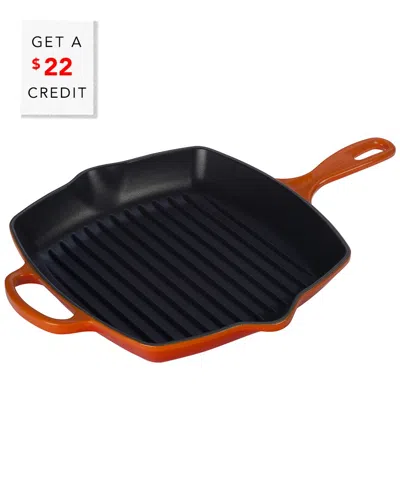 LE CREUSET LE CREUSET 17IN SIGNATURE SQUARE SKILLET WITH $22 CREDIT