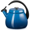 Le Creuset 2.2-quart Enameled Stainless Steel Whistling Cloche Kettle In Marseille
