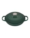 LE CREUSET 2.25-QT. SIGNATURE BRAISER WITH STAINLESS STEEL KNOB