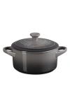 Le Creuset 24-ounce Mini Stoneware Cocotte In Gray