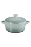 Le Creuset 24-ounce Mini Stoneware Cocotte In Gray