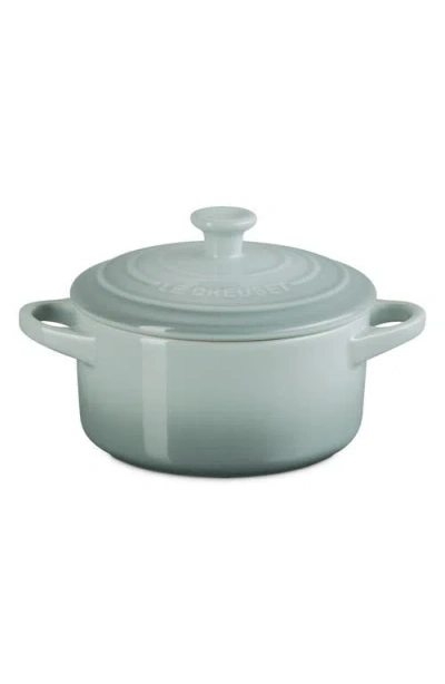 Le Creuset 24-ounce Mini Stoneware Cocotte In Gray
