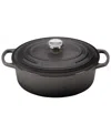 Le Creuset 2.75-qt. Signature Enameled Cast Iron Oval Dutch Oven In Oyster