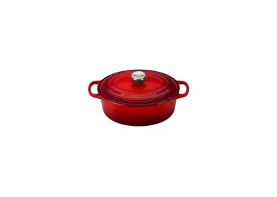Le Creuset 2.75-qt. Signature Enameled Cast Iron Oval Dutch Oven In Pink
