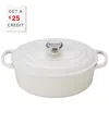 Le Creuset 2.75-qt Signature Oval Dutch Oven With $29 Credit