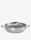 Le Creuset 3-ply Stainless-steel Shallow Casserole Pan